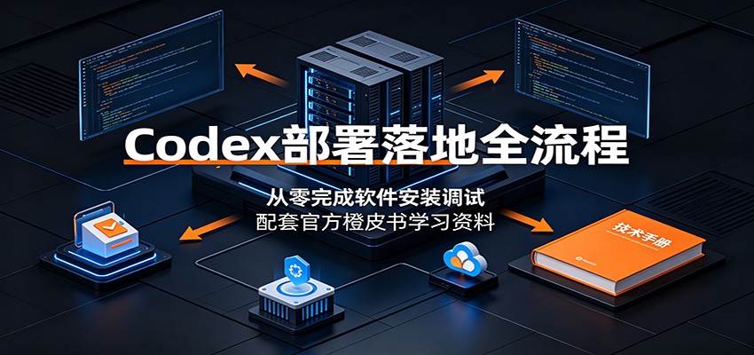Codex部署落地全流程：从零完成软件安装调试，配套官方橙皮书学习资料-副业资源网