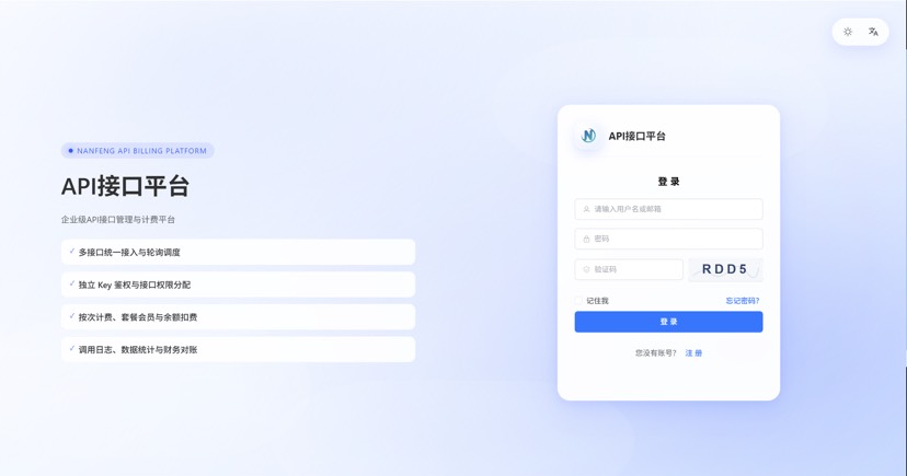 最新楠枫解析计费系统源码 Java+Vue版本-副业资源网