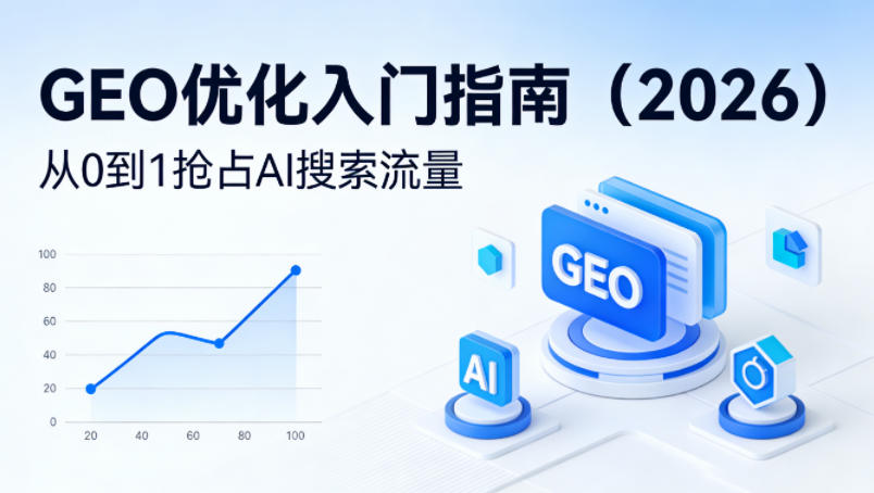 【最新】GEO优化入门指南（2026），从0到1抢占AI搜索流量-副业资源网