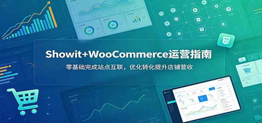 Showit+WooCommerce运营指南:零基础完成站点互联,优化转化提升店铺营收-副业资源网