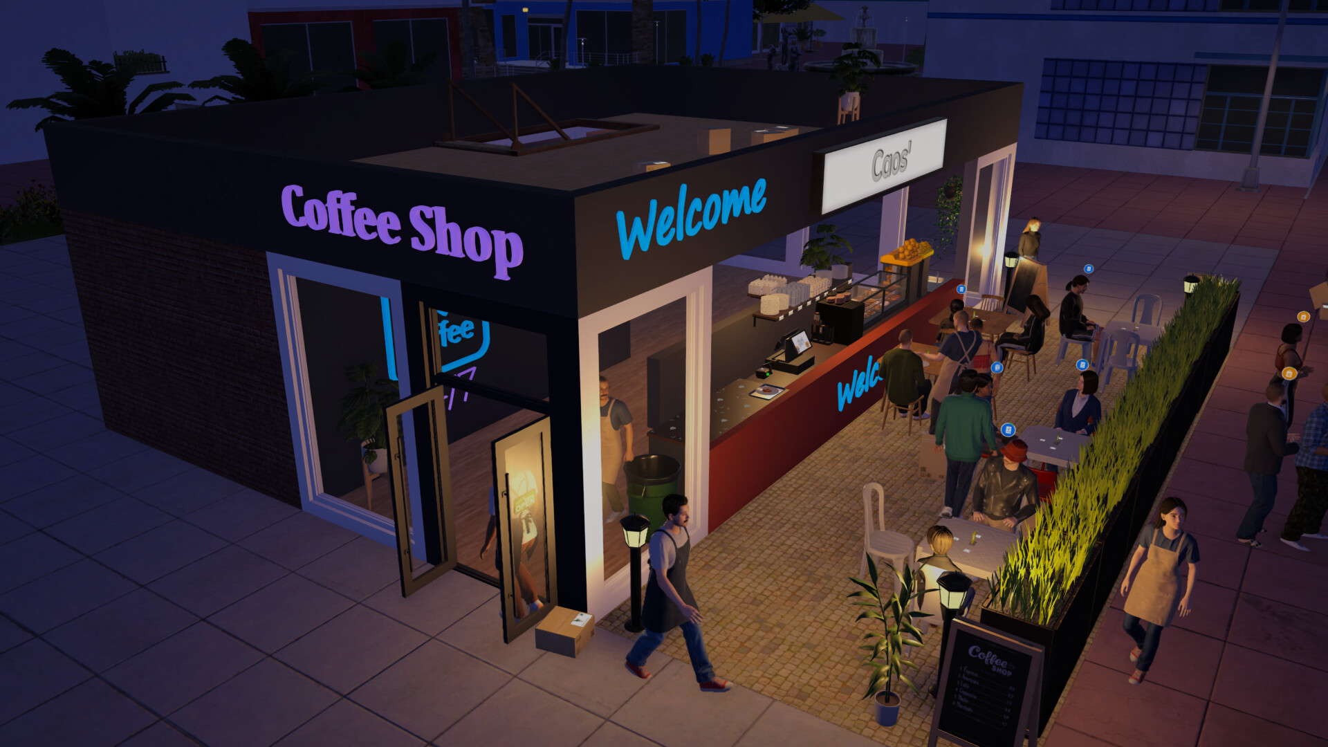 咖啡馆经营模拟/Cafe Business Manager-副业资源网