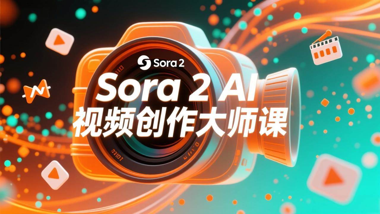 （17081期）如何利用Sora 2创建流行AI人工智能视频大师班教程：掌握创作全流程，产出百万播放内容-副业资源网