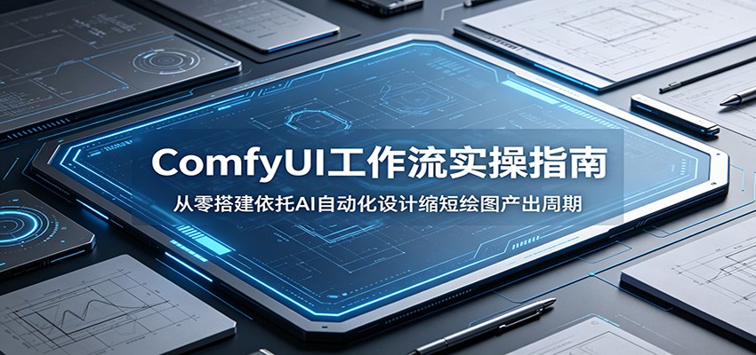 ComfyUI 工作流实操指南:从零搭建依托AI自动化设计缩短绘图产出周期-副业资源网
