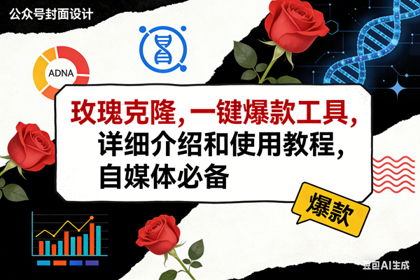 （17557期）玫瑰克隆工具，ai鲁大魔，自媒体必备神器，一键爆款神器，详细教程。-副业资源网