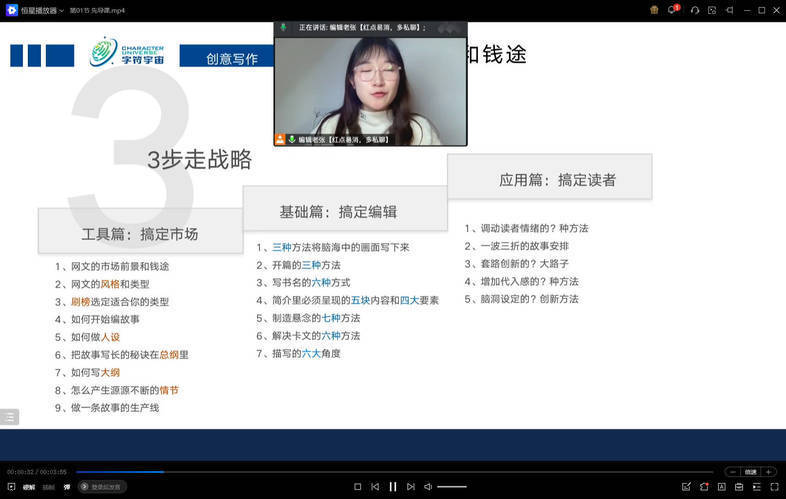 小说零基础写作课专业班-副业资源网