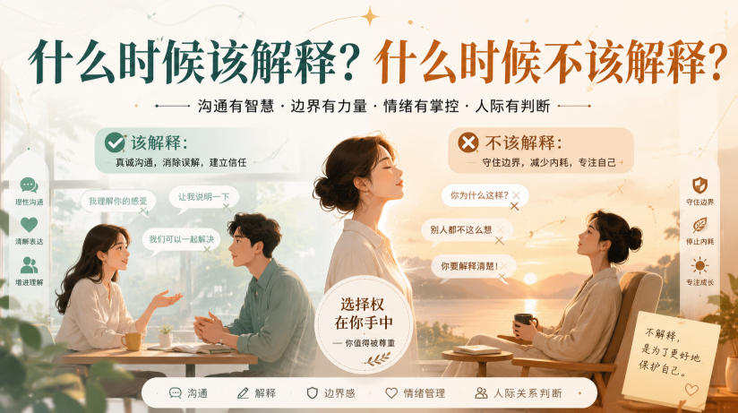 付费文章:什么时候该解释?什么时候不该解释?-副业资源网
