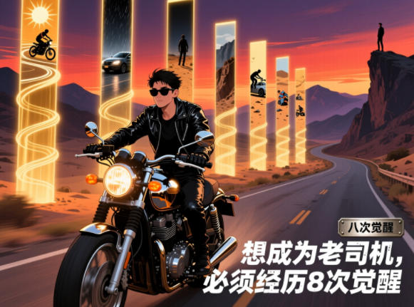 付费文章:想成为老司机,必须经历8次觉醒-副业资源网