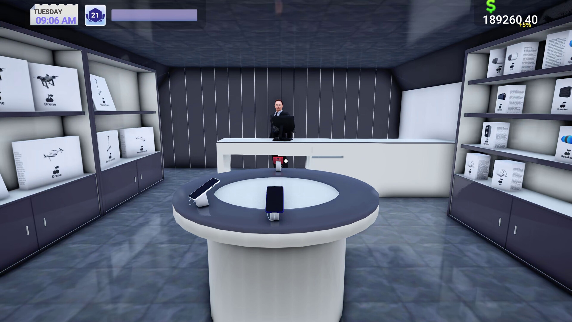 《电子商店模拟器》中文版-副业资源网