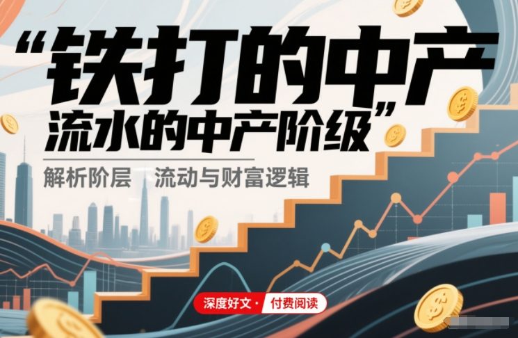 付费文章：铁打的中产，流水的中产阶级-副业资源网