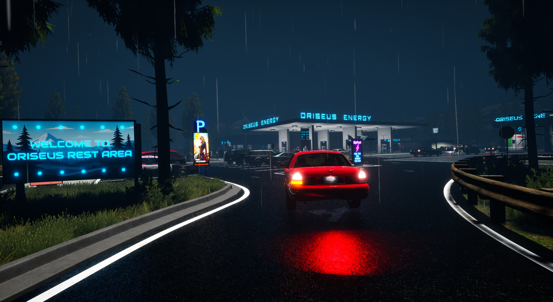 休息区模拟器/Rest Area Simulator