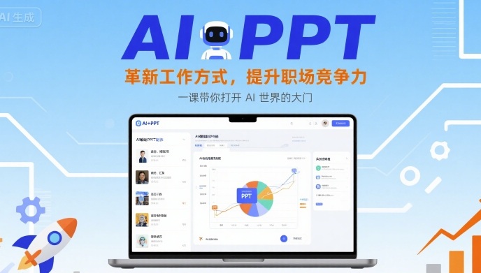 AI+PPT：革新工作方式，提升职场竞争力，一课带你打开 AI 世界的大门-副业资源网