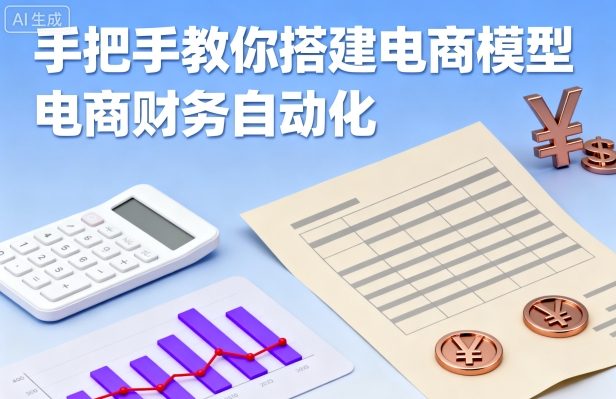 手把手教你搭建电商模型-电商财务自动化-副业资源网