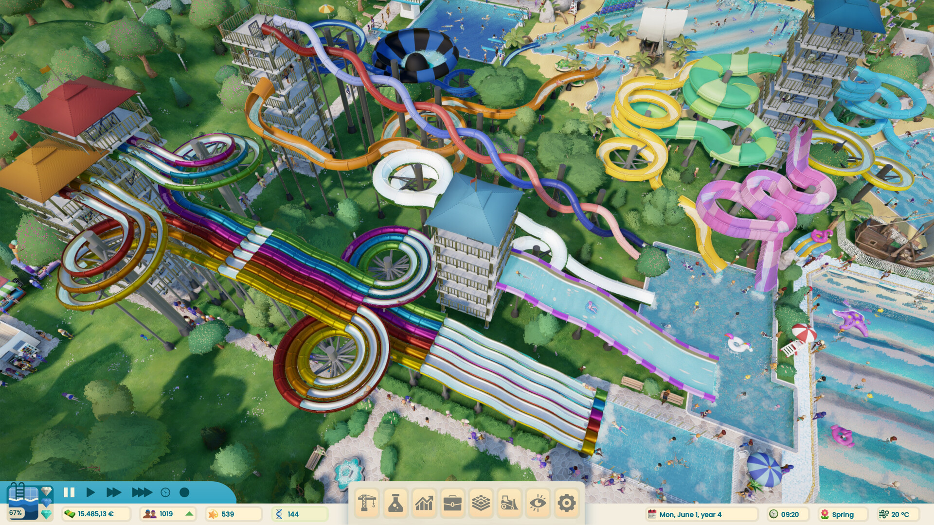 水上乐园大亨/Aquapark Tycoon 新游发布-副业资源网