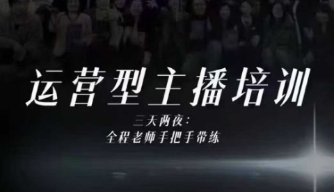 婉婉运营型主播培训线下课，主播四大能力，十小时线下录像+字幕，内容比线上课干-副业资源网