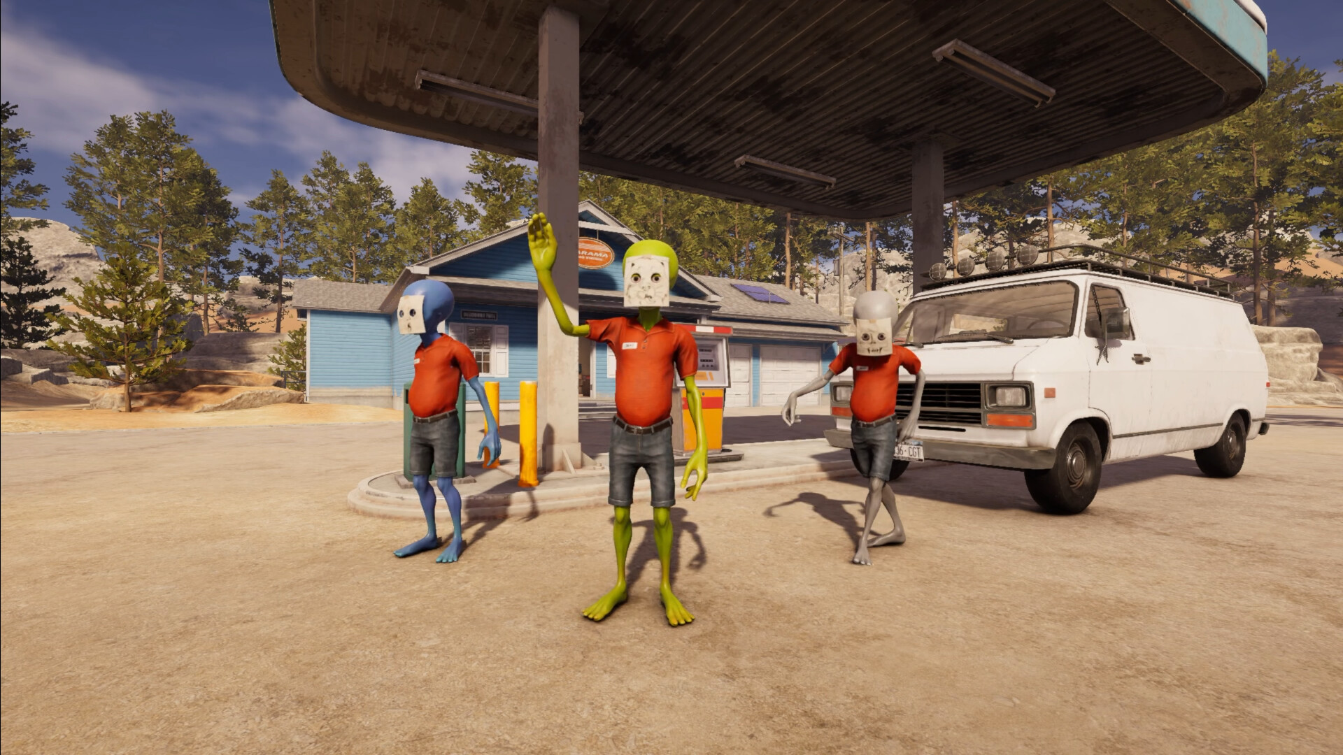 宇宙牌加油站/Roadside Research