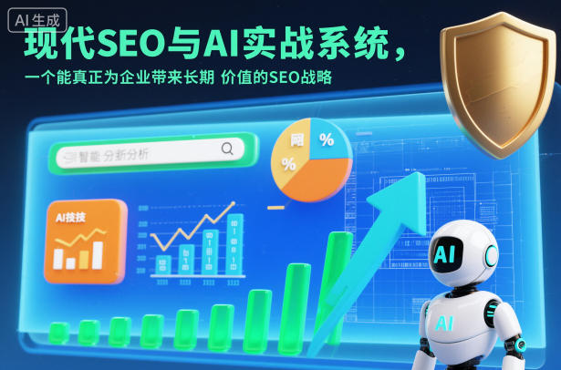 现代SEO与AI实战系统，一个能真正为企业带来长期价值的SEO战略（英语+中文字幕）-副业资源网
