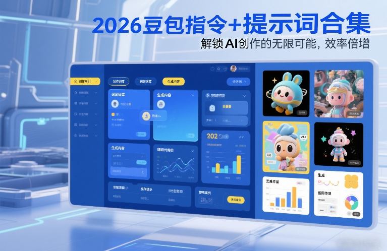 2026豆包指令+提示词合集，解锁AI创作的无限可能，效率倍增-副业资源网