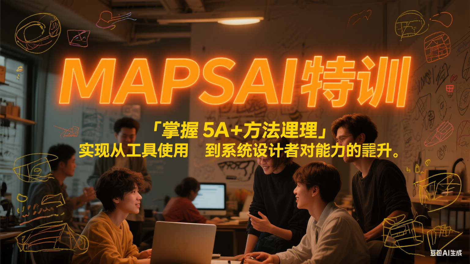 MAPSAI 特训，掌握 5A + 方法论，实现从工具使用者到系统设计者的能力跃升-副业资源网
