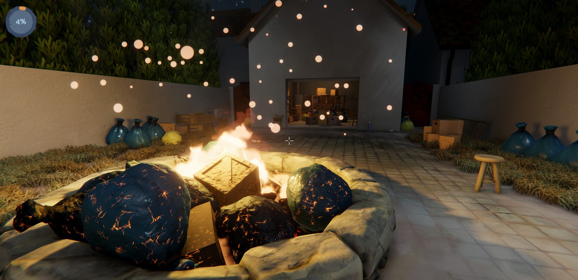火坑：把东西扔进火里/Fire Pit: Throw Things Into The Fire