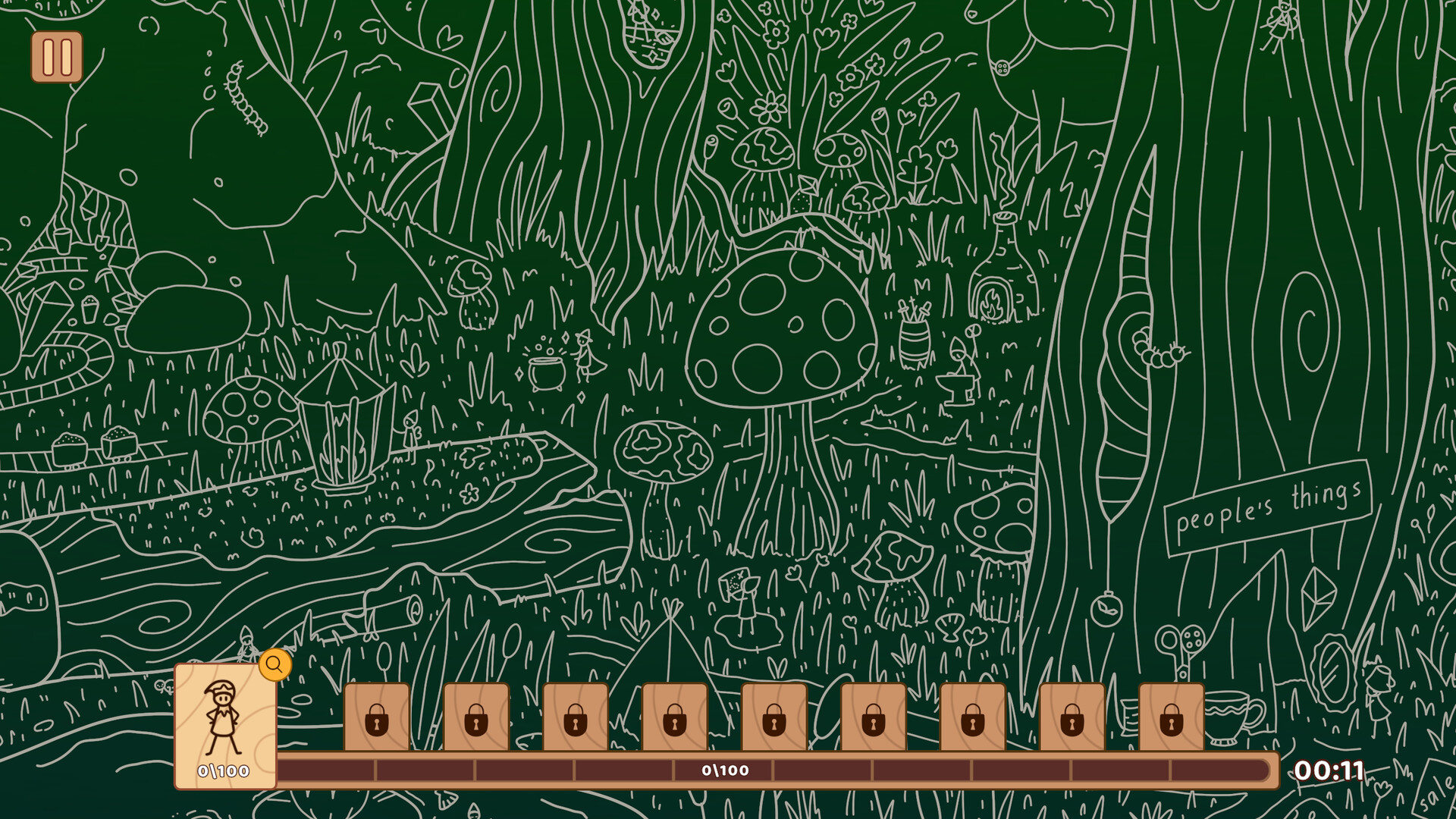 隐秘之物:森林精灵/Hidden Things Forest Elves-副业资源网