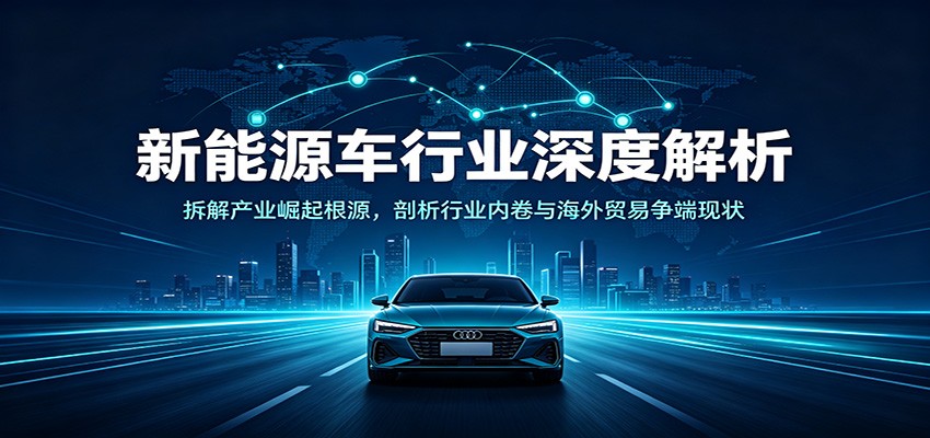 新能源车行业深度解析：拆解产业崛起根源，剖析行业内卷与海外贸易争端现状-副业资源网