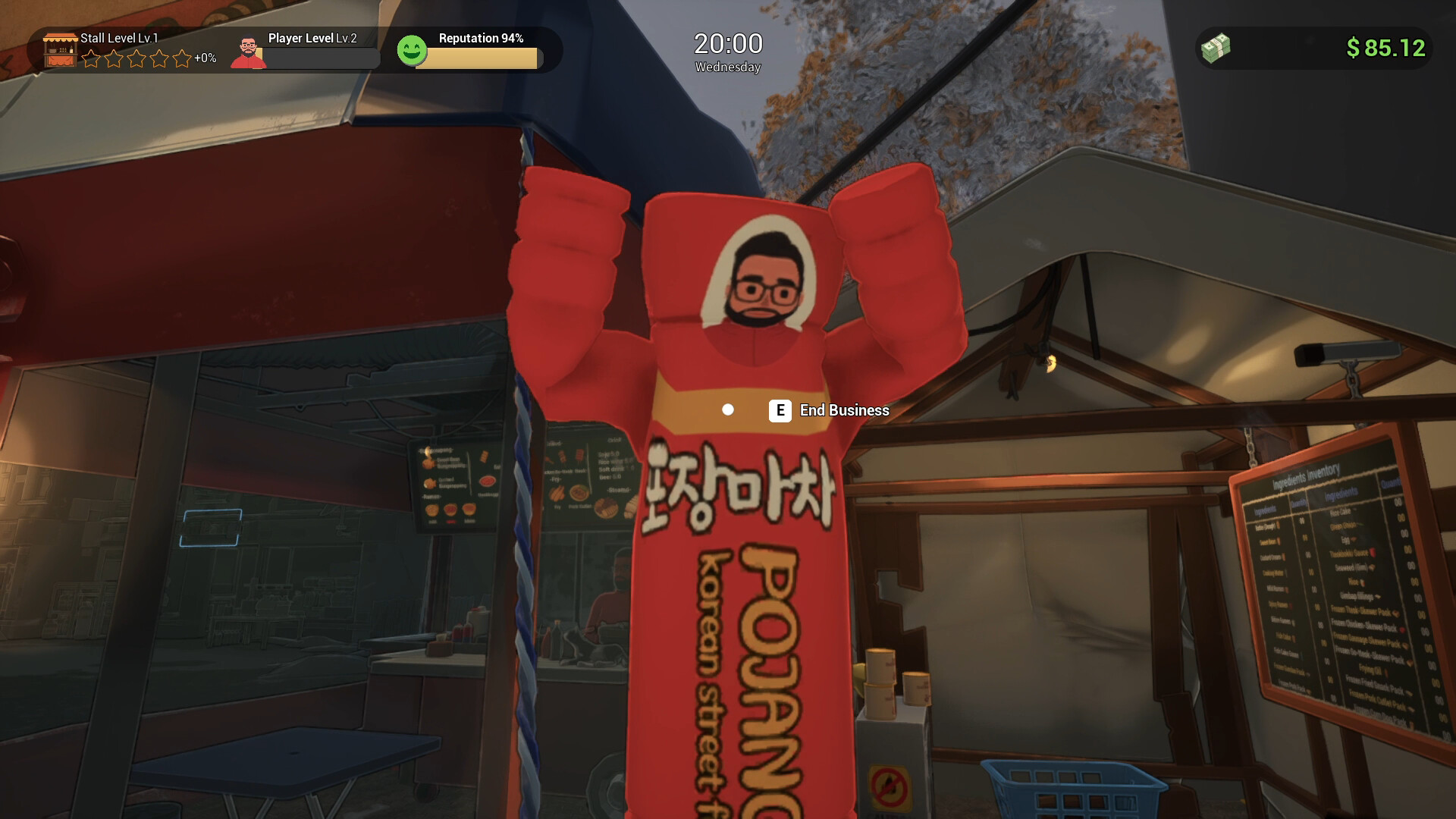 POJANGMACHA : 韩国街头美食经营模拟器/POJANGMACHA : Korean Street Food Management Simulator-副业资源网