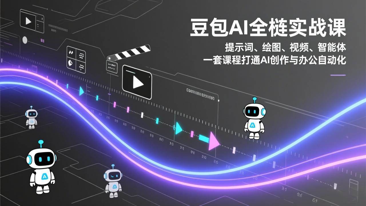 （17385期）豆包AI全栈实战课：提示词、绘图、视频、智能体，一套课程打通AI创作与办公自动化-副业资源网
