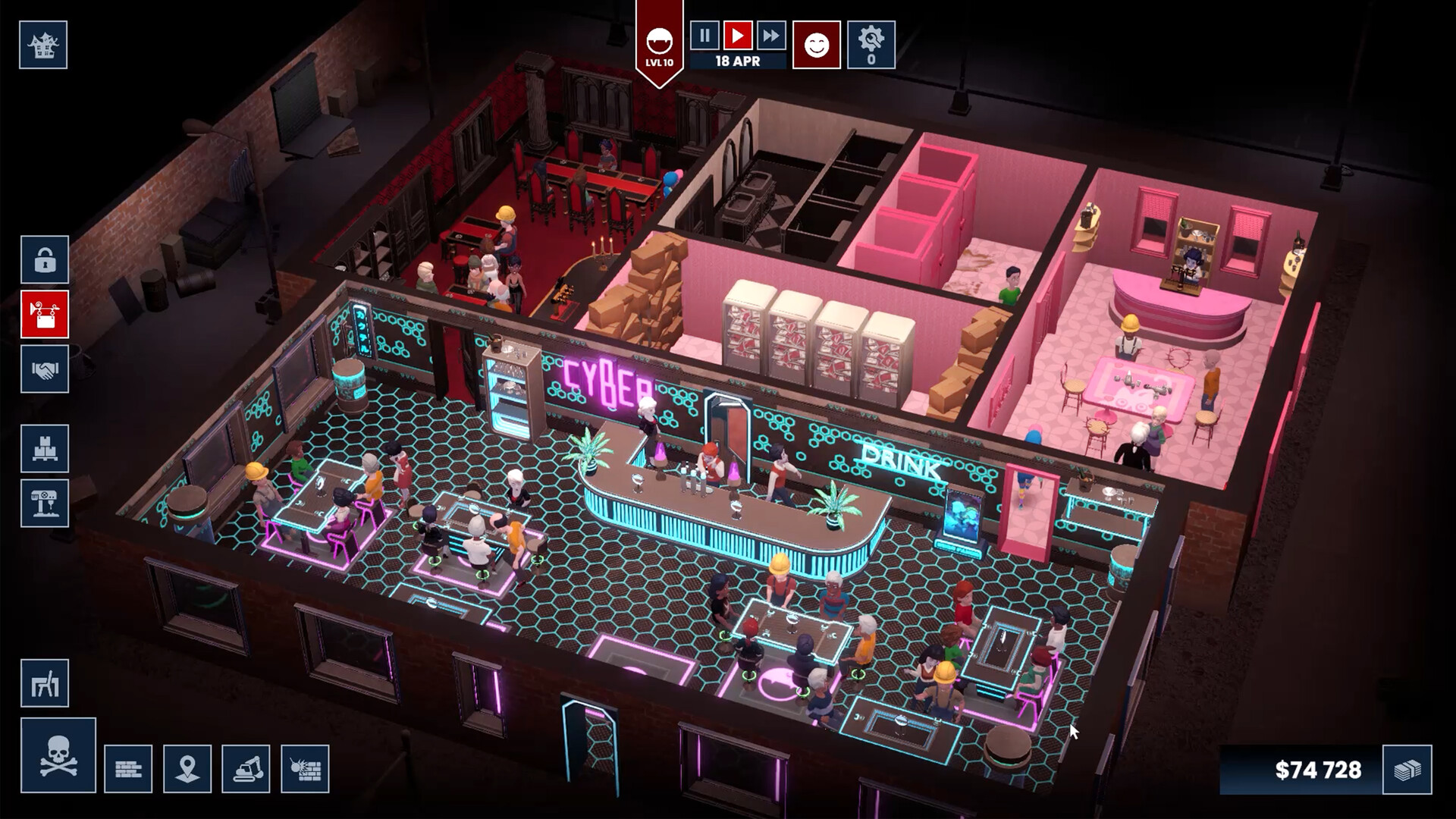 吸血鬼酒吧大亨/Blood Bar Tycoon 版本更新-副业资源网