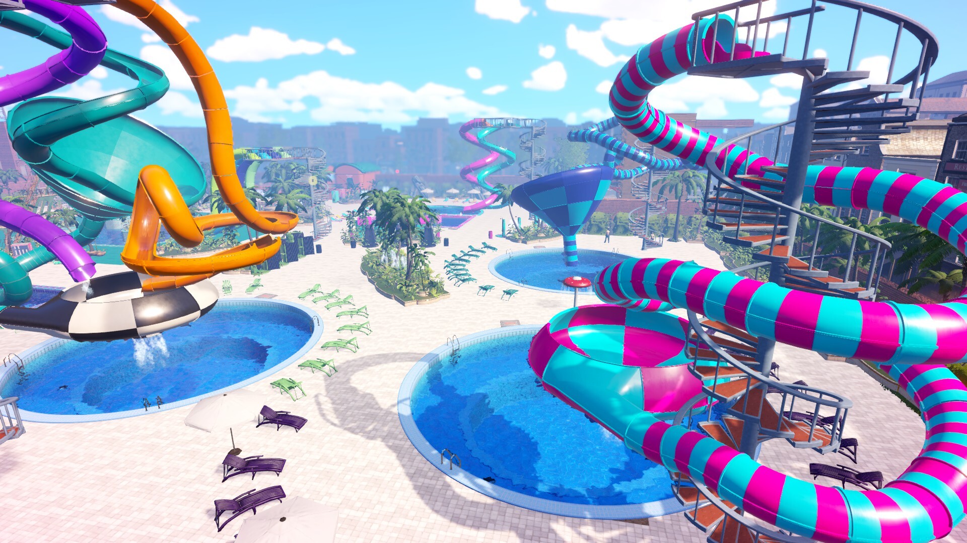 水上乐园模拟器/Waterpark Simulator 版本更新-副业资源网