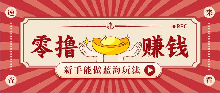 新手也能变现的蓝海玩法，一个人人能做的项目，需求量极大日入300+！-副业资源网