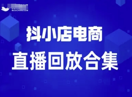 短视频电商：抖小店变现从0到盈利过直播回放-副业资源网