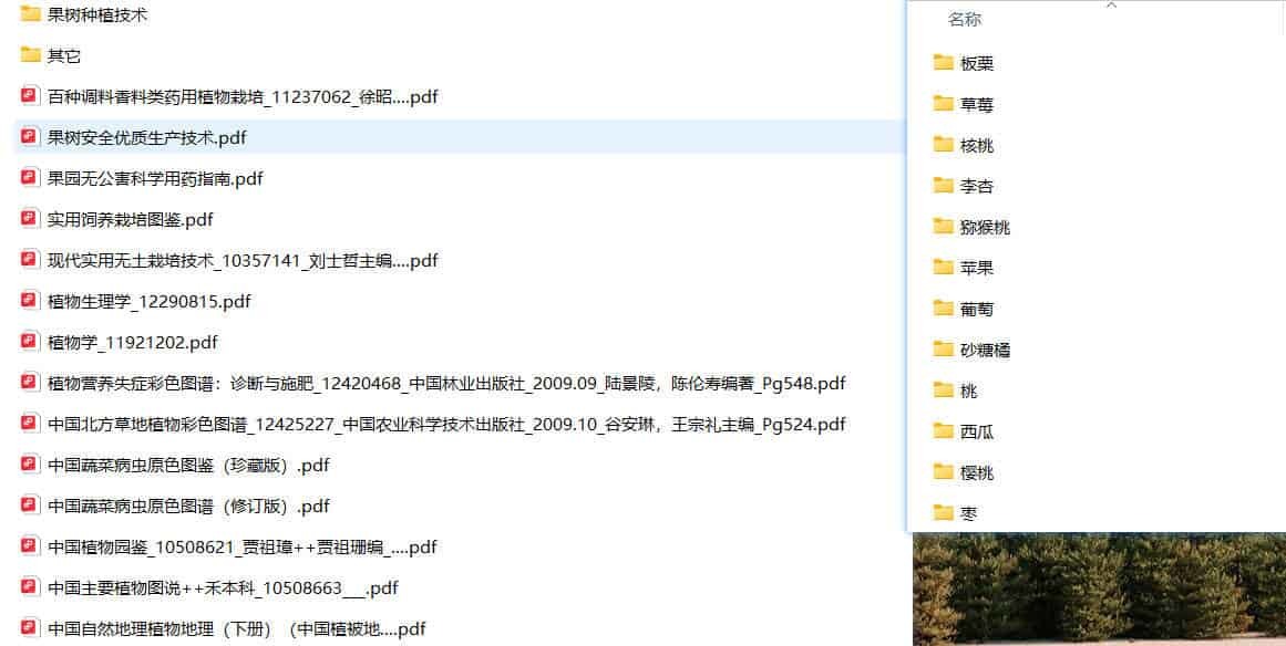 返乡就业之果树种植技术书籍