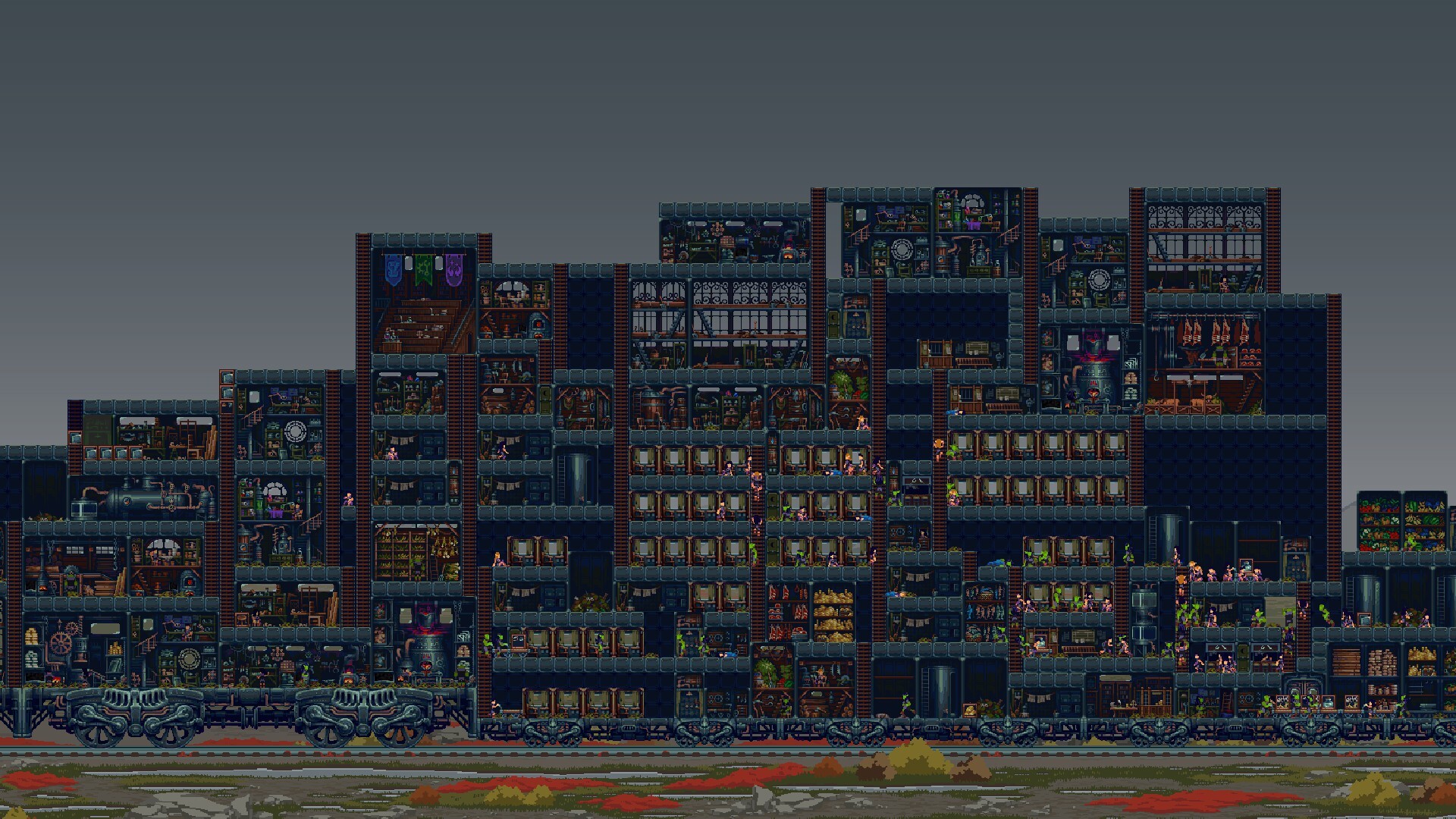 钢铁动脉:铁路城市建造者/Steel Artery: Train City Builder 钢铁动脉:铁路城市建造者/Steel Artery: Train City Builder