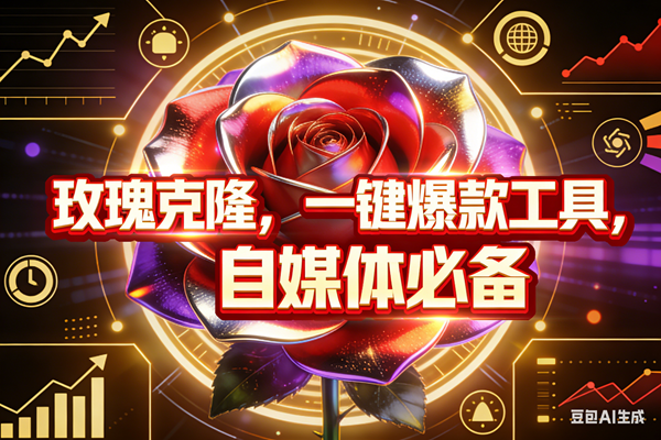 (17792期)玫瑰克隆,ai鲁大魔工具,自媒体必备神器,一键爆款,详细教程。 (17792期)玫瑰克隆,ai鲁大魔工具,自媒体必备神器,一键爆款,详细教程。