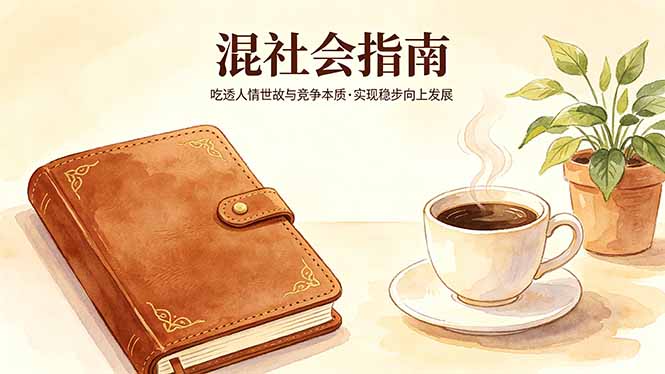 付费文章：混社会指南，吃透人情世故与竞争本质，实现稳步向上发展-副业资源网