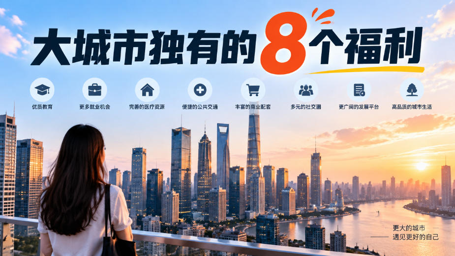 某公众号付费文章：大城市独有的8个福利-副业资源网