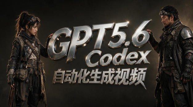 GPT5.6+Codex自动化生成视频全流程实战，从提示词设计、角色设定、封面海报，到视频生成思路与自动化工作流-副业资源网