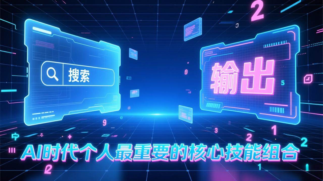 （17074期）付费文章：AI时代个人最重要的核心技能组合：“输出能力”和“搜索能力”-副业资源网