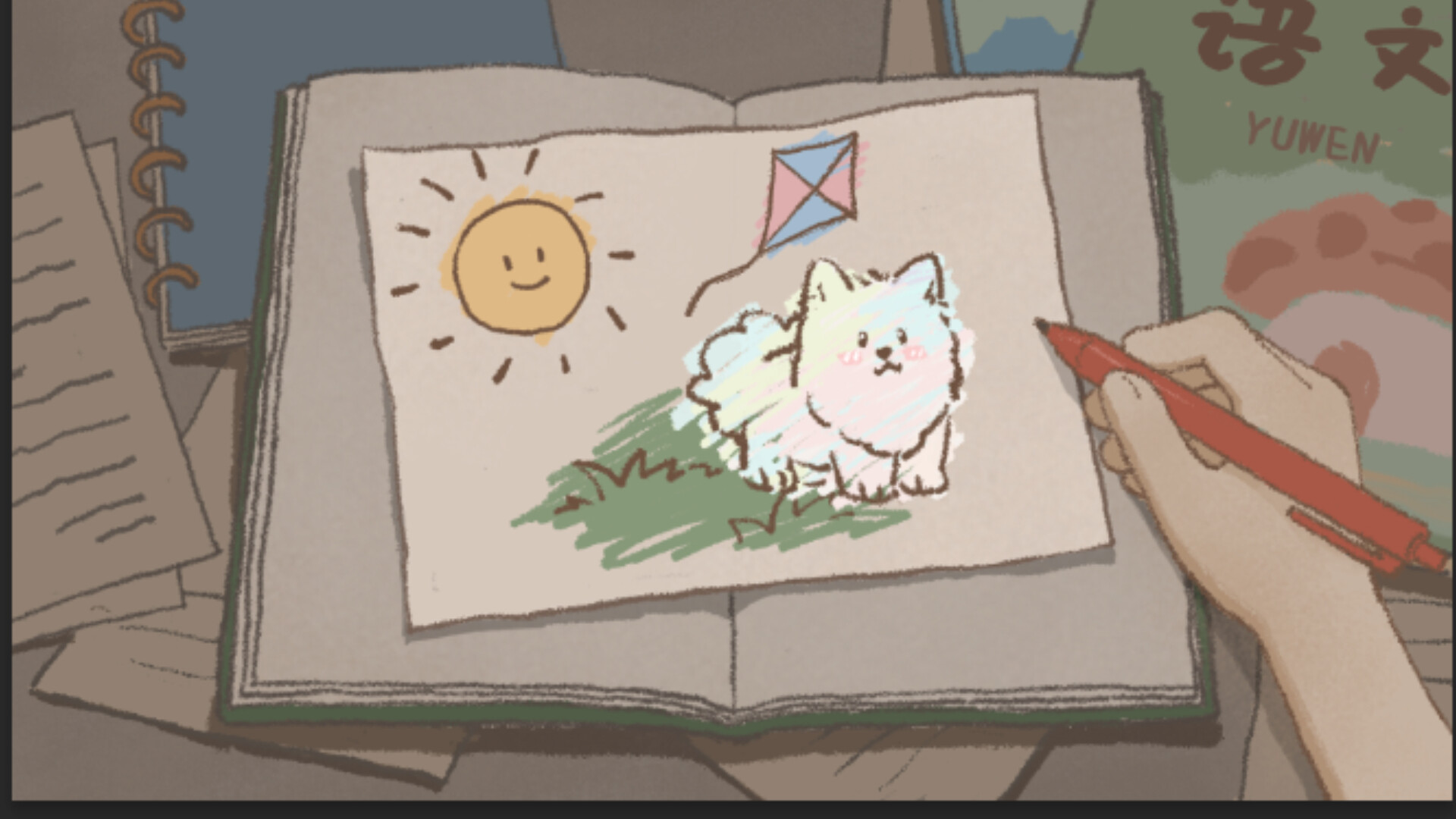 焦虑小狗/Anxiety Puppy-副业资源网