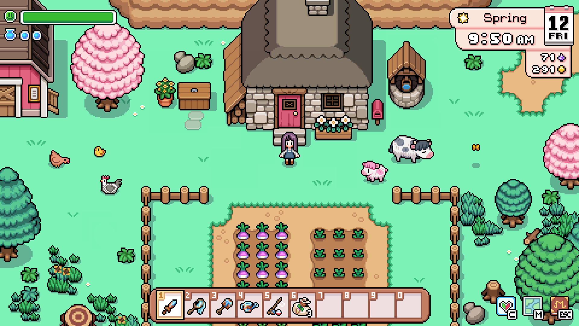 米斯特里亚牧场/Fields of Mistria 版本更新-副业资源网