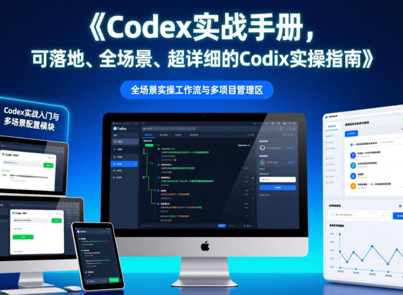 Codex实战手册，可落地、全场景、超详细的Codex实操指南-副业资源网