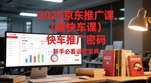 2025京东推广课（原快车课）解锁京东快车推广密码，新手必看运营宝典-副业资源网