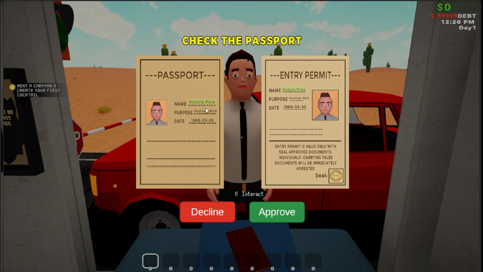 收费站模拟器/Toll Booth Simulator-副业资源网