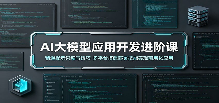 AI大模型应用开发进阶课:精通提示词编写技巧,多平台搭建部署技能实现商用化应用 AI大模型应用开发进阶课:精通提示词编写技巧,多平台搭建部署技能实现商用化应用
