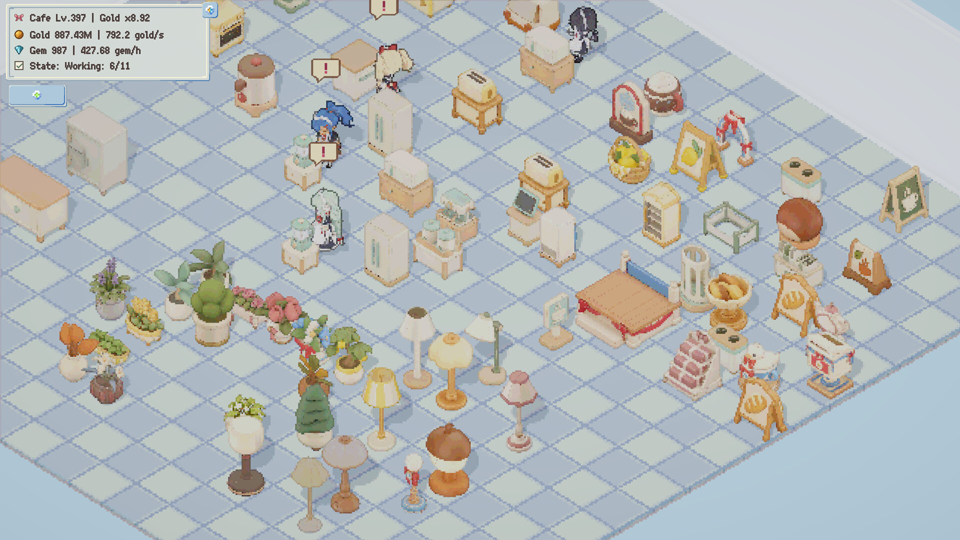 放置像素女仆/Idle Pixel Maids 新游发布