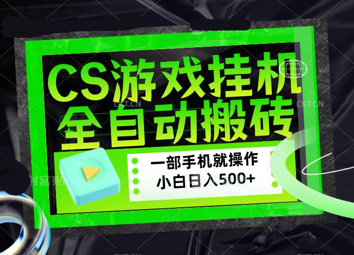 （17876期）CSGO游戏挂机捡漏搬砖，超稳定的项目，带领1000+小白实现日入500+，数据可视频验证-副业资源网