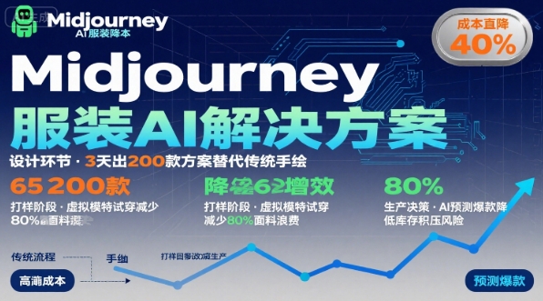 AI在服装领域的运用，使用midjourney做服装辅助企业降低成本-副业资源网