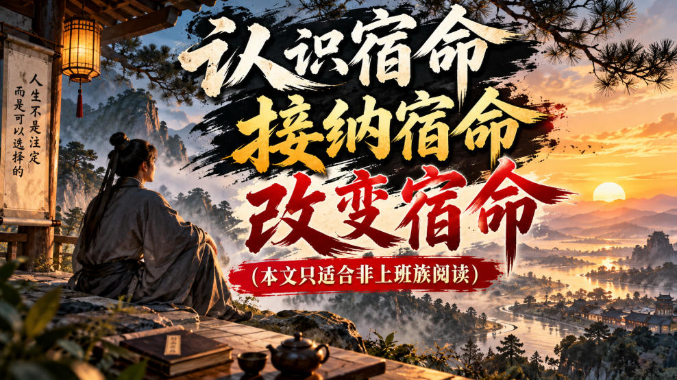 某公众号付费文章：认识宿命，接纳宿命，改变宿命（本文只适合非上班族阅读）-副业资源网