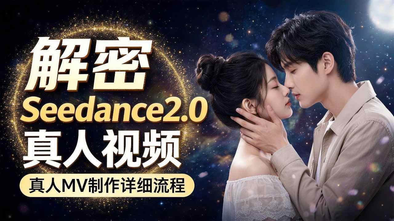 Seedance 2.0解密教程：零基础制作真人MV全流程-副业资源网