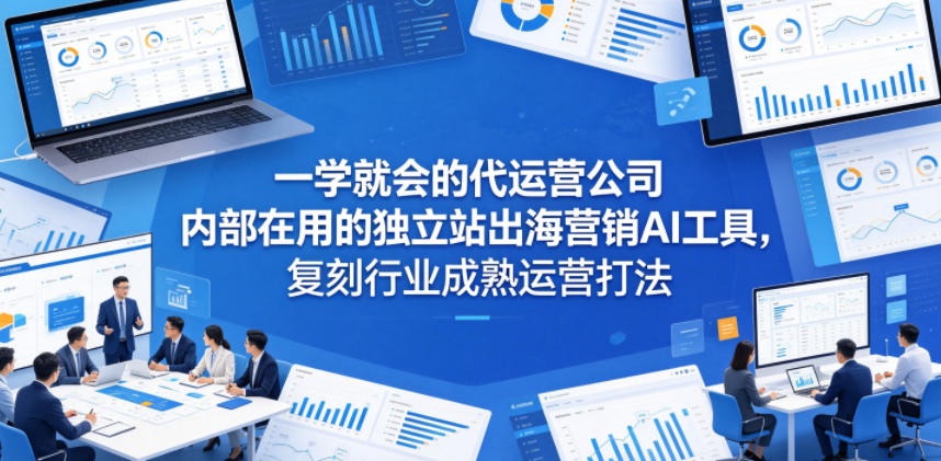 一学就会的代运营公司内部在用的独立站出海营销AI工具,复刻行业成熟运营打法-副业资源网